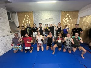 Muay Thai Training in der Gruppe in Wien
